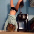 That's the correct way of doing a headstand