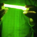 This is why you don't microwave glow sticks