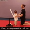 keep your eye on the ball