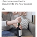 just one glass?