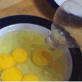 How to separate the yolk from the whites