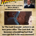 I find last crusade better than raiders