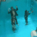 It's a pool in Japan