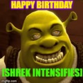 Shrek happy birthday meme