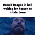 Ronald Reagan in hell
