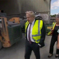 Boris Johnson using the force