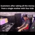Scammers meme