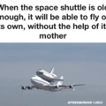 baby shuttle and mama