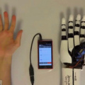 Bionic arm controlled with your muscles and a phone
