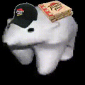 I'm tired of seeing political memes or hateful memes, take pizza bear boi to bless your page.