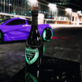 McLaren wine bottle