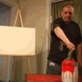 how to paint squirrel