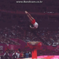 Olympic jump slow mo