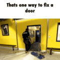 Fix the door!!!