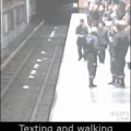Dont text and walk