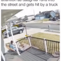 Hit by truck