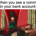 Bank account meme