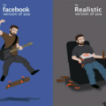 Facebook vs Realidade huehue